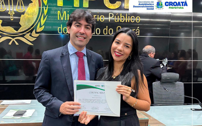 Croatá certificado pelo MPCE no Projeto Escuta Ativada!