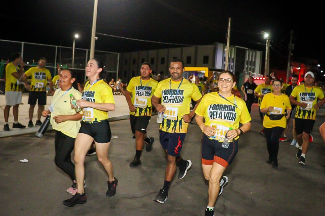 Foto 2 — 1ª Corrida pela vida - Cada passo é um gesto de cuidado!"